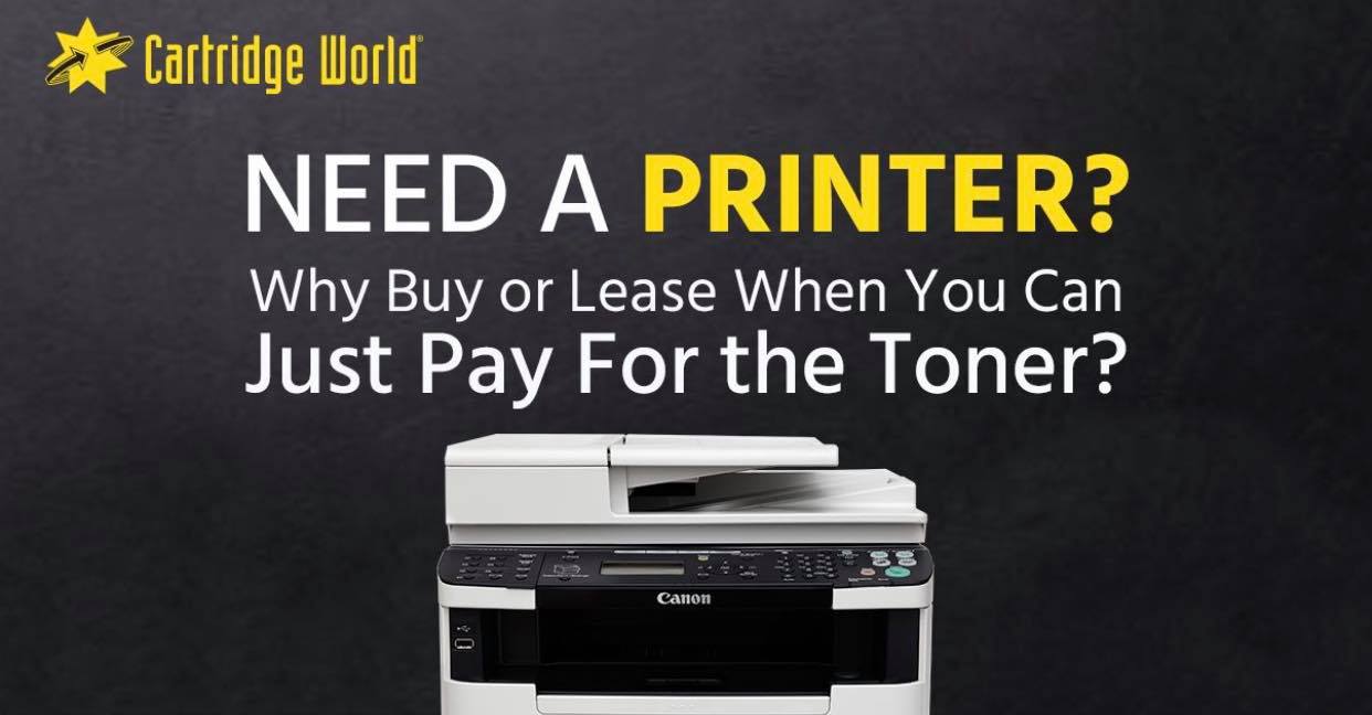 Why Buy A Printer? Just Buy Our Cartridges And Get The Printer